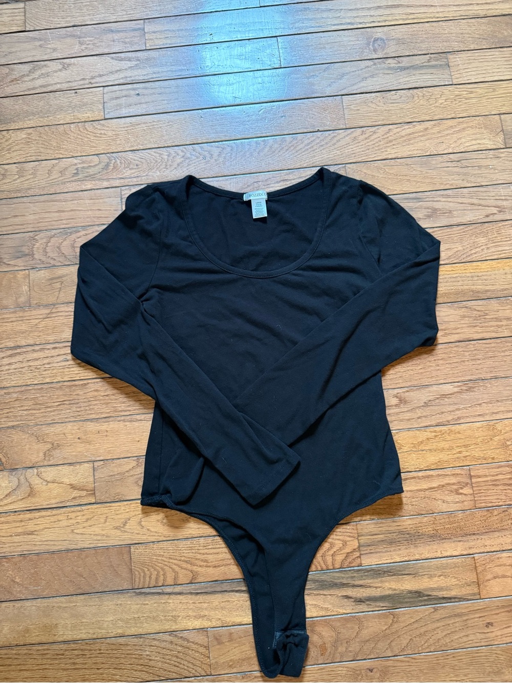 Bozzolo Black Long Sleeve 
Bodysuit NWOT